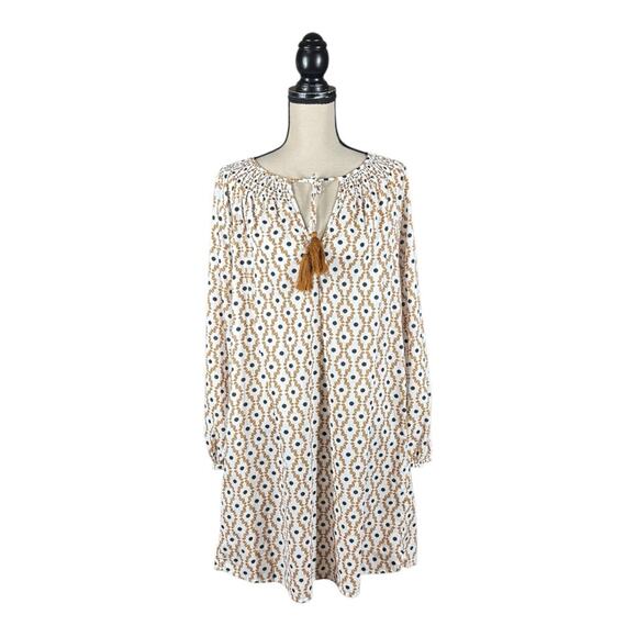 Boden Smocked Neck Beach Dress - Picture 3 of 6